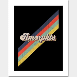 retro vintage color Amorphis Posters and Art